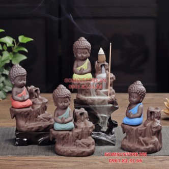 Thác khói phong thuỷ tượng Phật Như Lai nhỏ