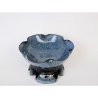 Bát  Sen Thả Hoa Minh Đường Tụ Thuỷ Màu MEN HỎA BIẾN NHAM THẠCH Xanh Gốm Sứ Cao Cấp Bát Tràng