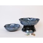 Bát  Sen Thả Hoa Minh Đường Tụ Thuỷ Màu MEN HỎA BIẾN NHAM THẠCH Xanh Gốm Sứ Cao Cấp Bát Tràng