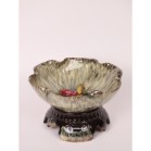 Bát  Sen Thả Hoa Minh Đường Tụ Thuỷ Màu MEN HỎA BIẾN NHAM THẠCH Nâu  Gốm Sứ Cao Cấp Bát Tràng