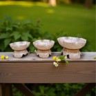 Bát  Sen Thả Hoa Minh Đường Tụ Thuỷ Màu MEN HỎA BIẾN NHAM THẠCH vàng  Gốm Sứ Cao Cấp Bát Tràng