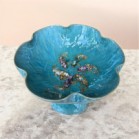 Bát  Sen Thả Hoa Minh Đường Tụ Thuỷ Màu MEN HỎA BIẾN NHAM THẠCH xanh ngọc  Gốm Sứ Cao Cấp Bát Tràng