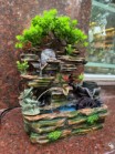 Thác Nước Phong Thủy Để Bàn May Mắn Cát Tường Phát Lộc Mã 1709