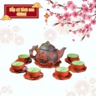 Bộ số 2 400ml lòng xanh