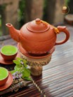 Bộ Ấm Chén Tử Sa Độc Long Bát Tràng 400ml