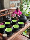Bộ Ấm Chén Tử Sa Dáng Mai Chi 290ml