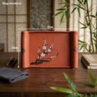 Khay chữ nhật bé đào 24x15cm