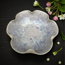 Bát  Sen Thả Hoa Minh Đường Tụ Thuỷ Màu MEN HỎA BIẾN NHAM THẠCH vàng  Gốm Sứ Cao Cấp Bát Tràng